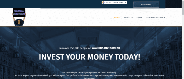 wazobia investment